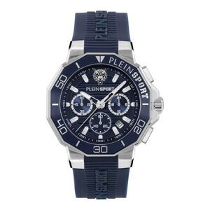 Plein Sport Titan Chronograph Watch Blue Mens